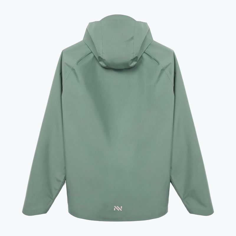 Férfi futódzseki NNormal Trail Rain green 2