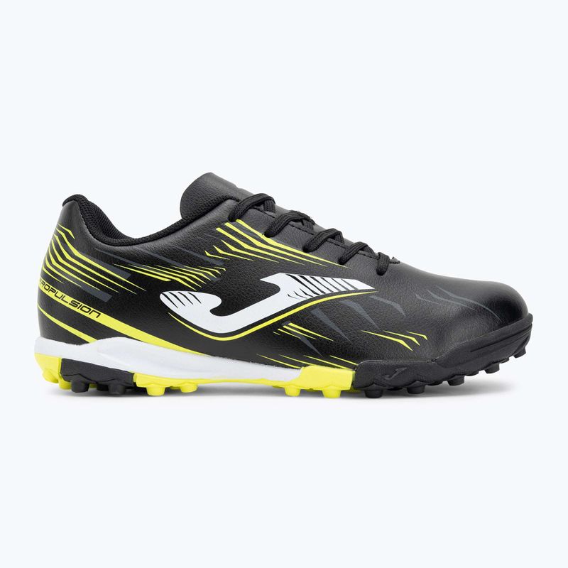 Joma Propulsion Jr TF gyermek focicipő fekete 2
