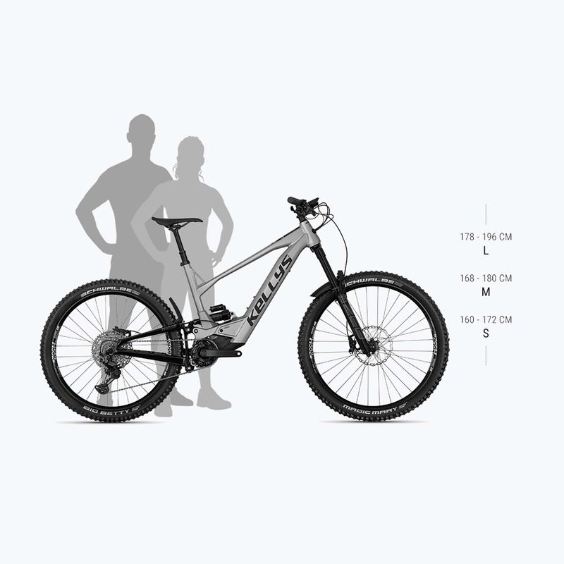 Elektromos kerékpár Kellys Theos RS10 P 29"/27.5" 725Wh titanium 2