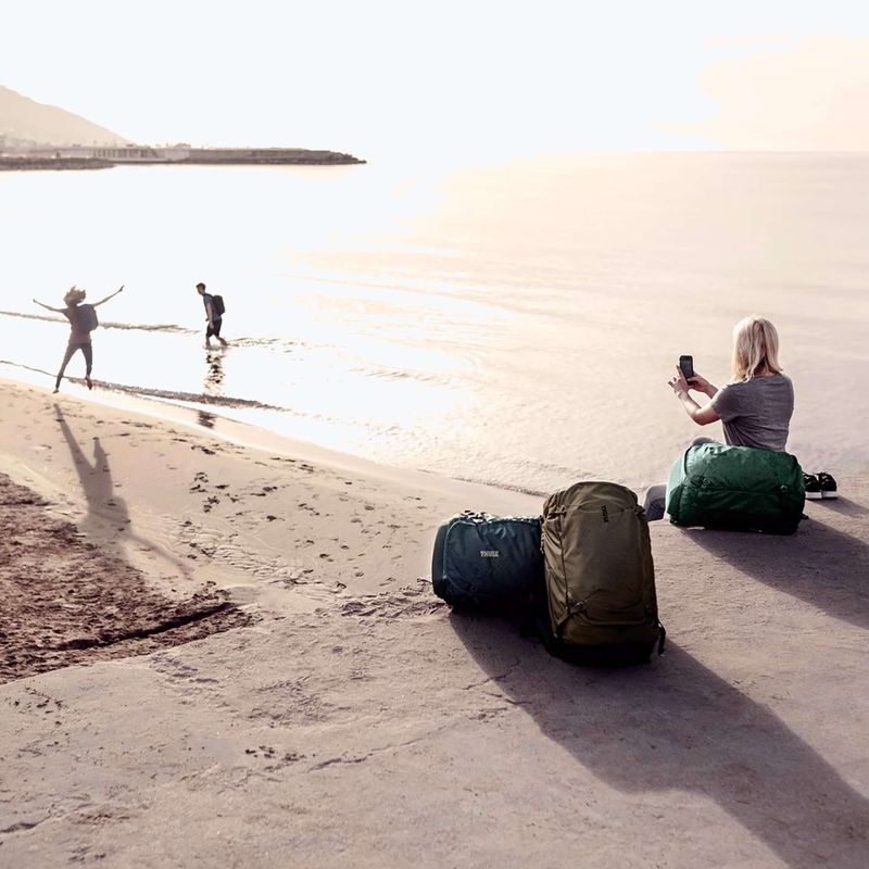 Thule Landmark 40 l mély khaki túra hátizsák 6