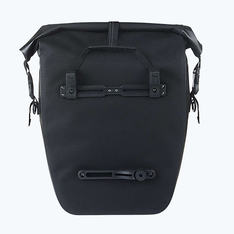 Kerékpáros táska Basil Navigator Waterproof Single Bag MIK Hooks 25-31 l black 3