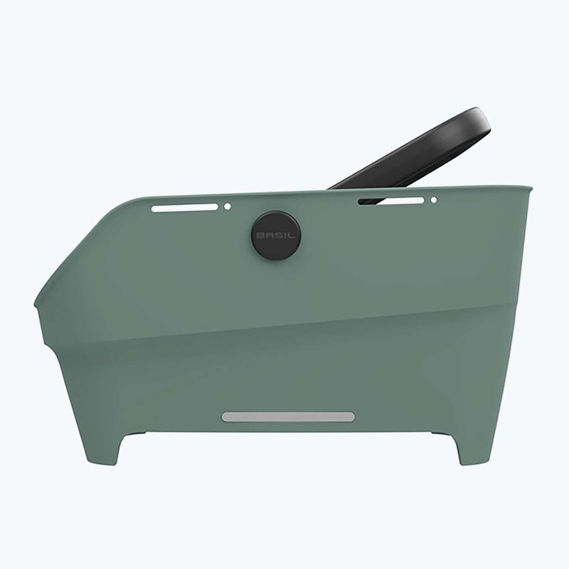 Hátsó kerékpár kosár Basil Cento Neo MIK silvergreen 3