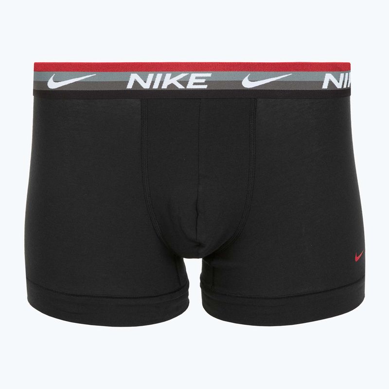 Férfi boxeralsó Nike Everyday Cotton Stretch Trunk 3 pár blk mt airmx wb/uni red/clear grey high shine wb 4