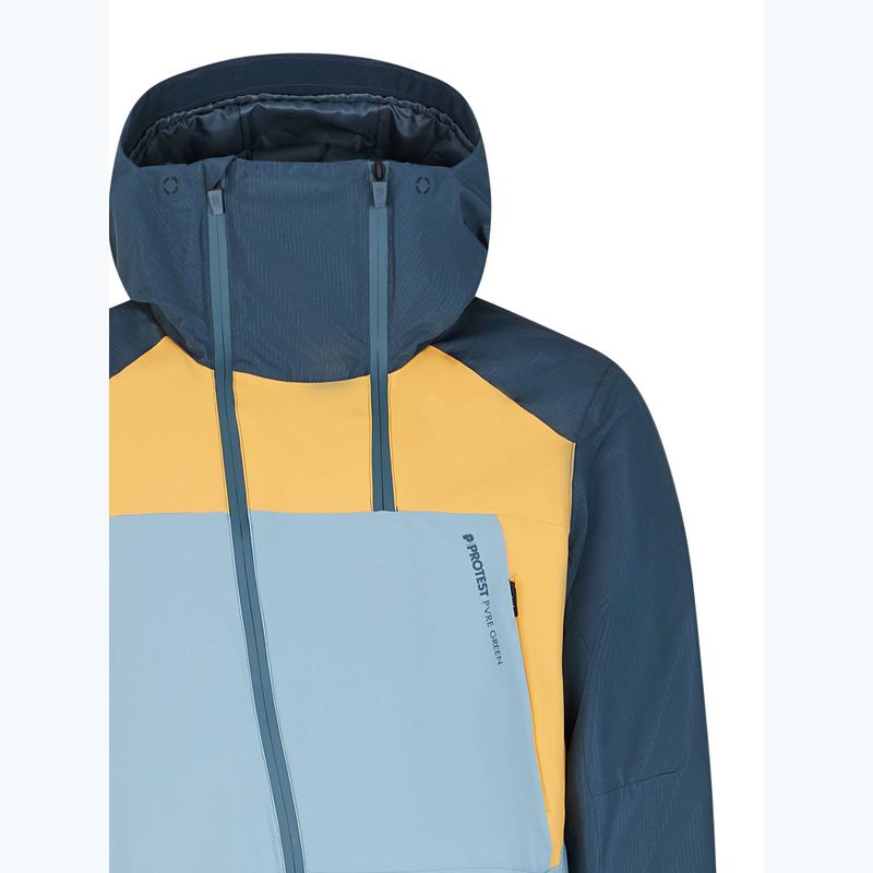 Férfi snowboard kabát Protest Prtamount steel blue 3