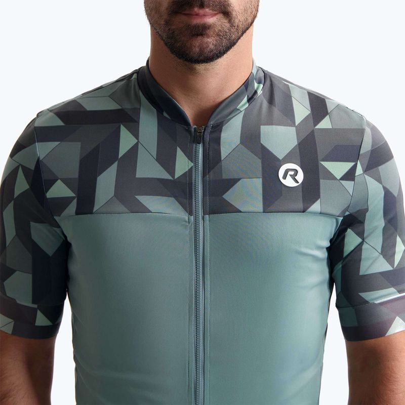 Férfi kerékpáros póló Rogelli Essential Graphic grey 3