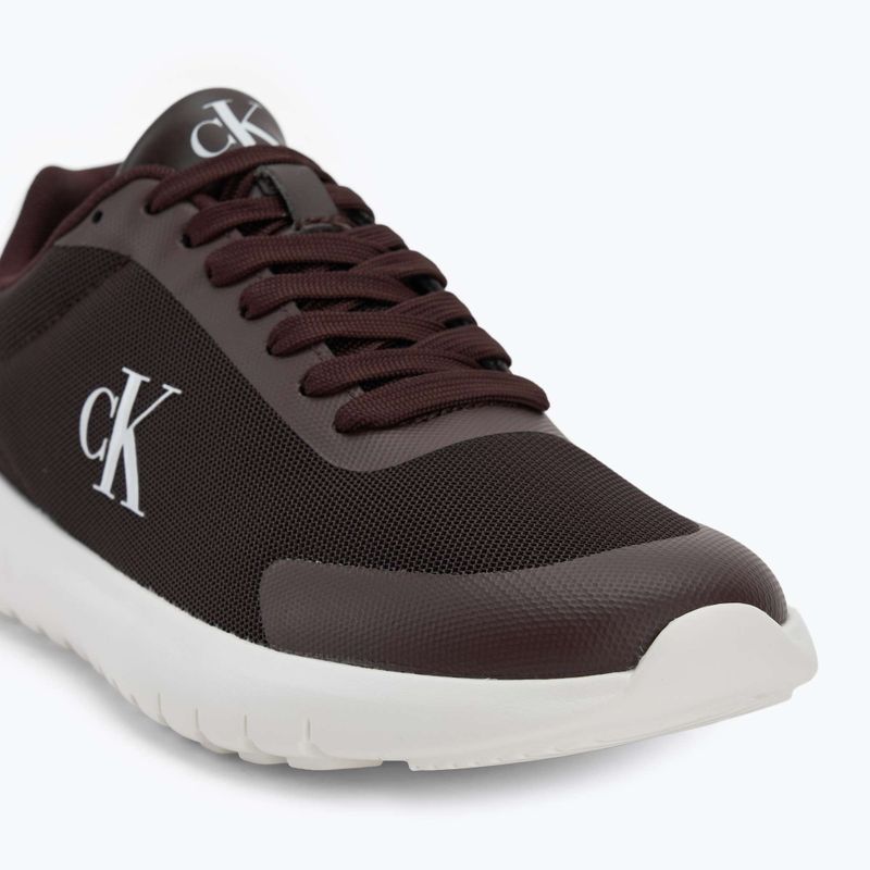 Női cipők Calvin Klein YW0YW01750 3 Eva Runner Mesh MG Brown Out/Green Haze 7