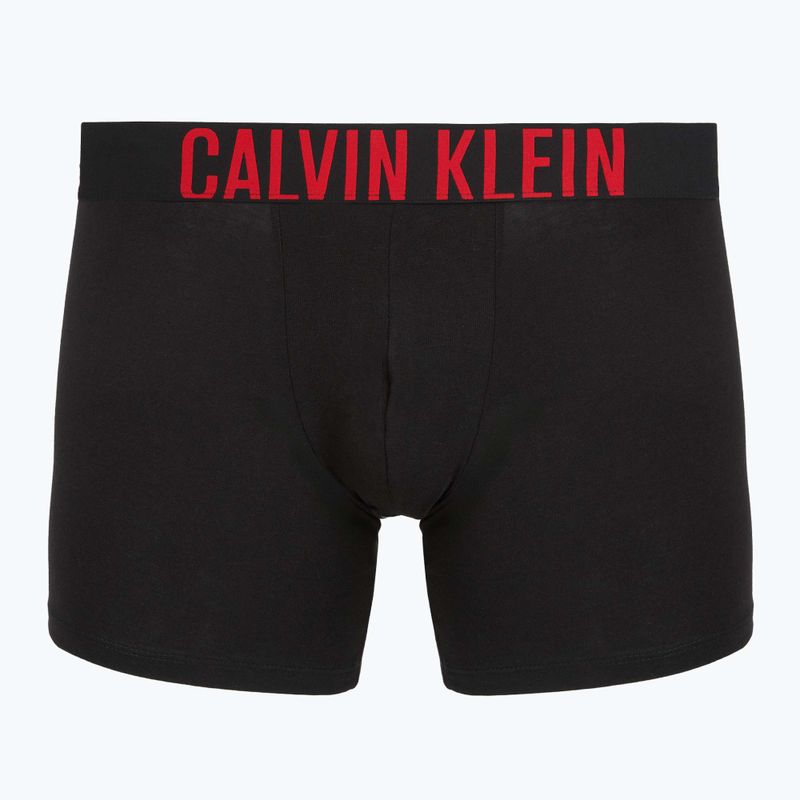 Boxeralsó Calvin Klein 000NB3609A Boxer Brief 3 pairs black w/oatmeal logo/black w/age 4