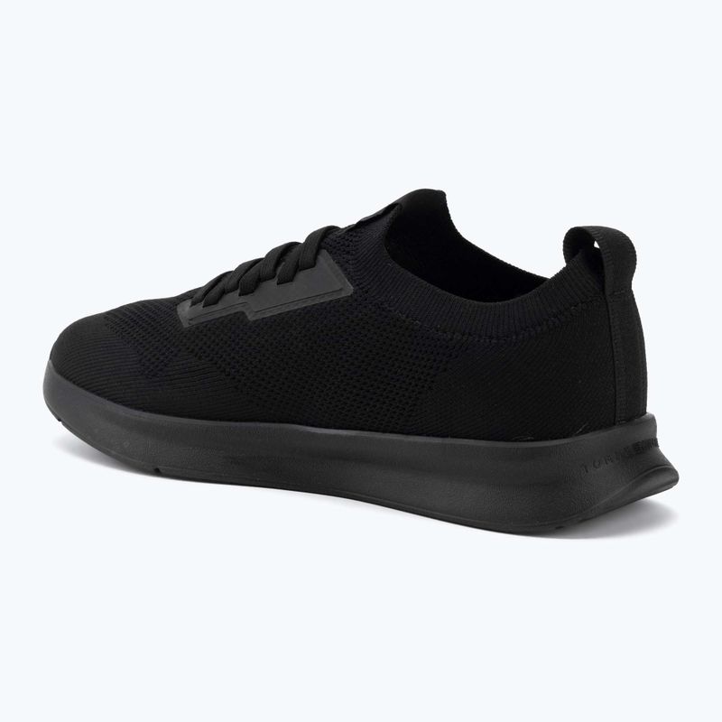 Férfi cipő Tommy Hilfiger Lightweight Knitted Runner black 3