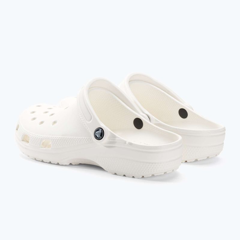 Férfi Crocs Classic fehér flip-flopok 4