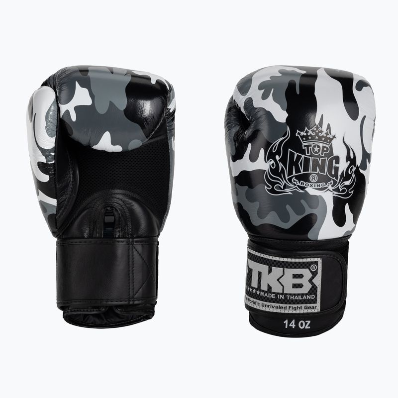 Top King Muay Thai Empower ökölvívókesztyű szürke TKBGEM-03A-GY
