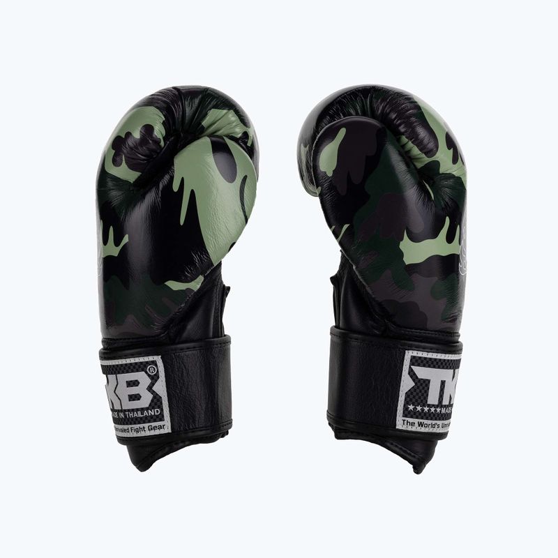 Top King Muay Thai Empower bokszkesztyűk zöld TKBGEM-03A-GN 4