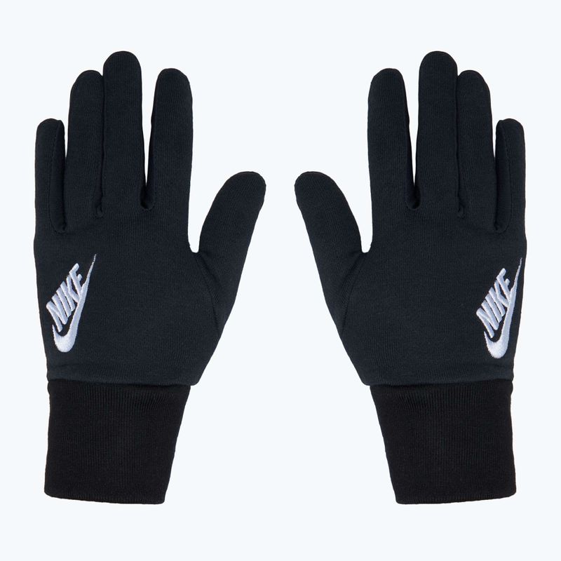 Női futókesztyű Nike Club Fleece black/white