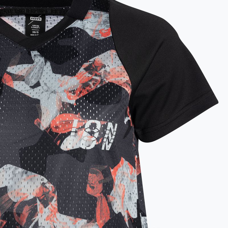 Női kerékpáros mez ION Scrub Ls fekete 47223-5026 3