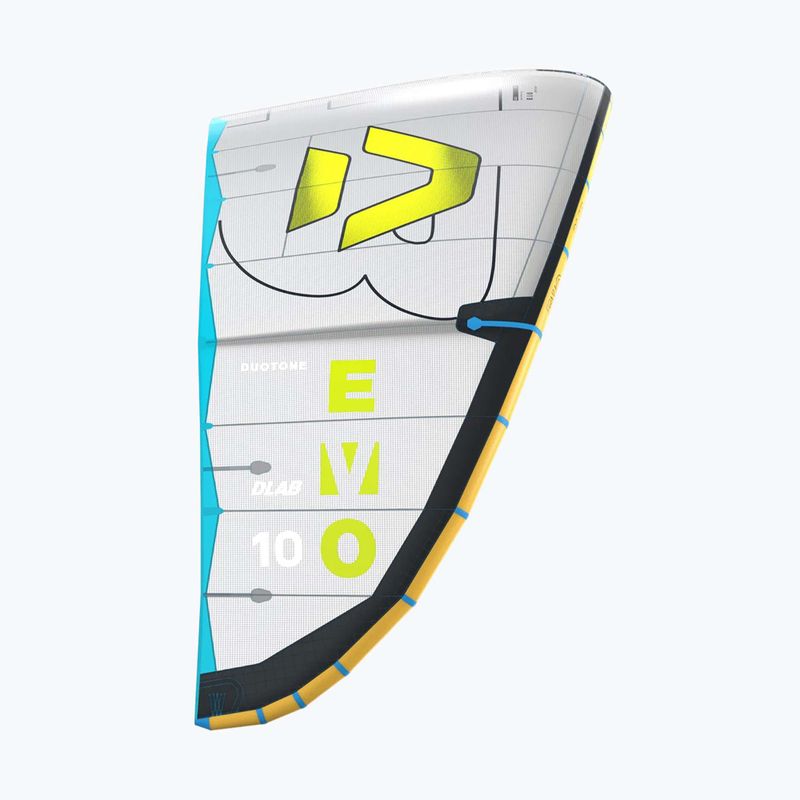 Kitesurf sárkány Duotone Evo D/LAB grey/lime 3