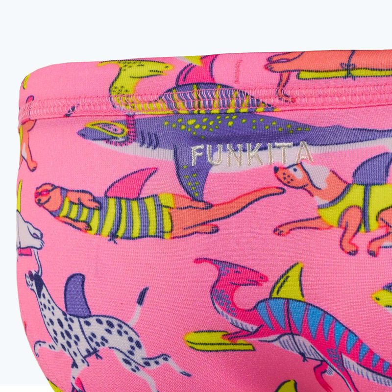 Hosszú ujjú + gyermek úszónadrág Funkita Zippy Rashie & Brief tanuló sávban 4
