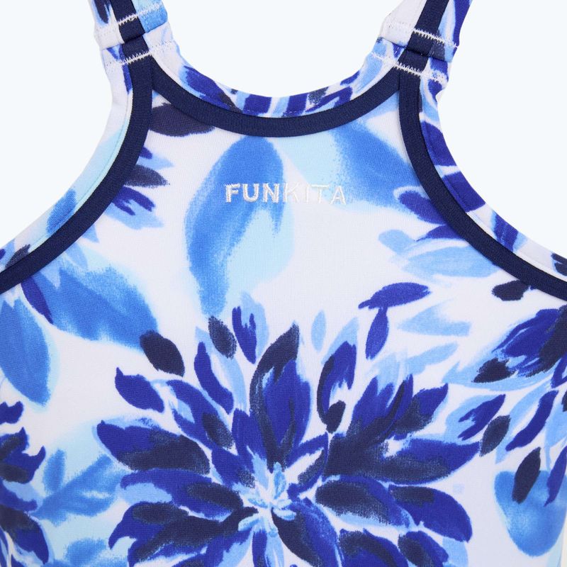 Női egyrészes fürdőruha Funkita Locked In Lucy One Piece blossom blue 4