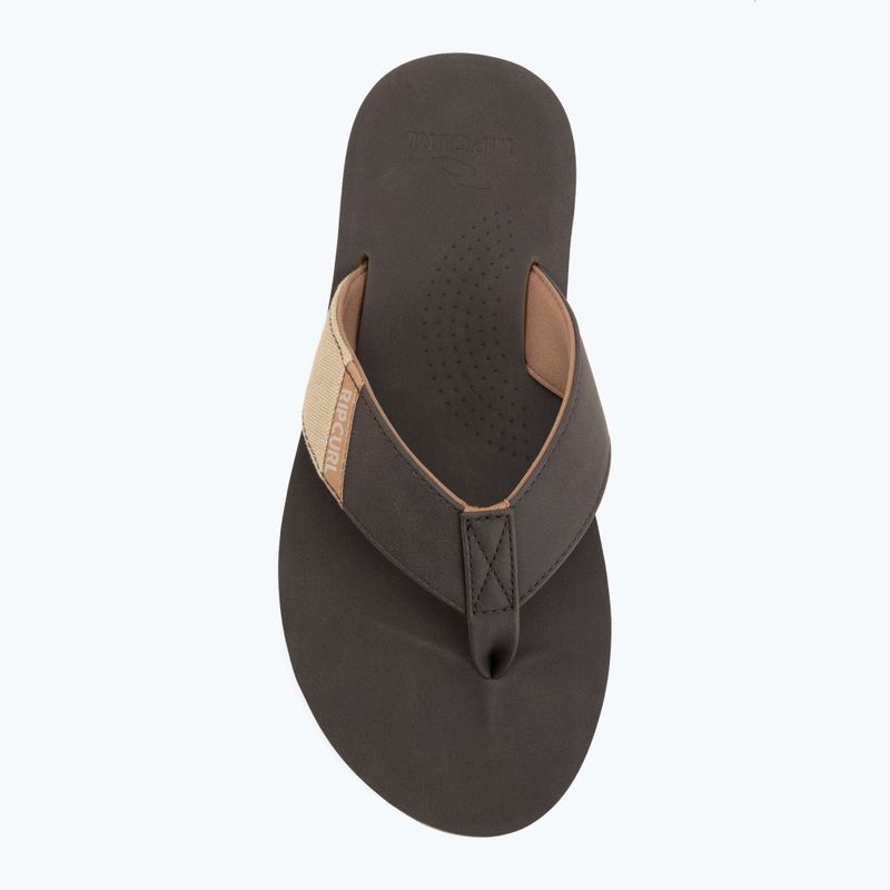 Férfi papucsok Rip Curl Oxford Bloom brown 5