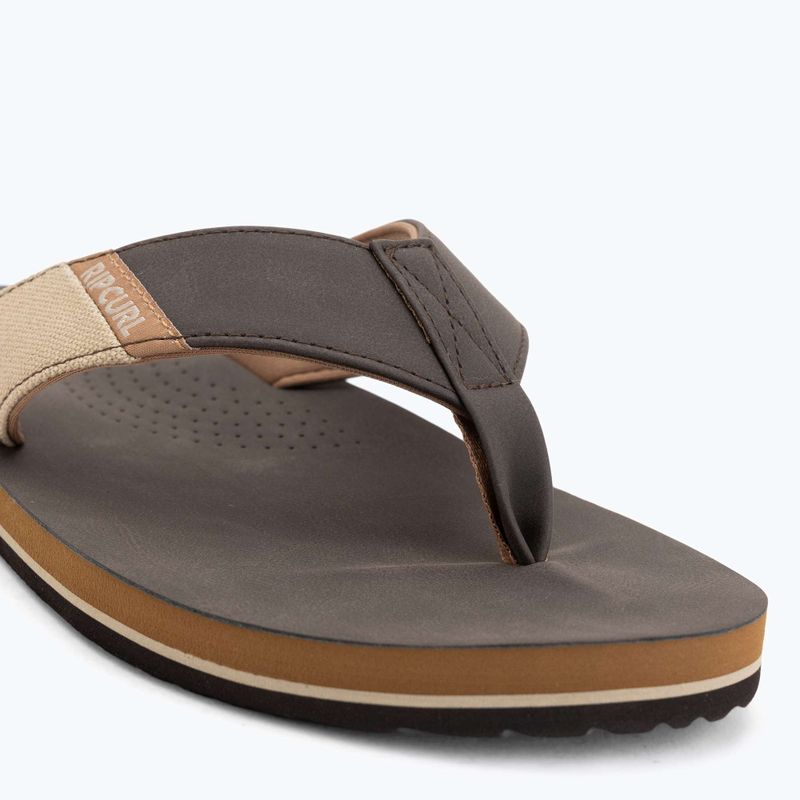 Férfi papucsok Rip Curl Oxford Bloom brown 7