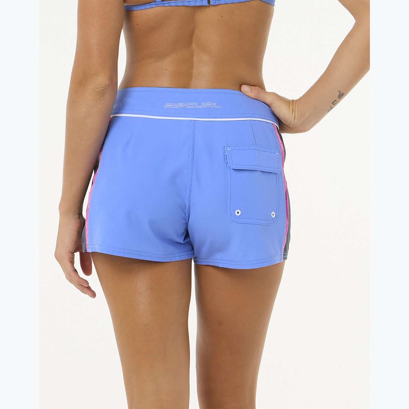 Női Rip Curl Las Dalias Performance 3" úszónadrág kék 3