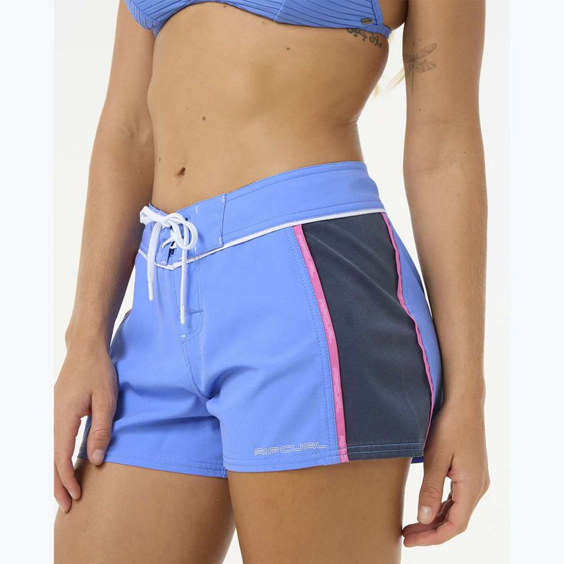 Női Rip Curl Las Dalias Performance 3" úszónadrág kék 7