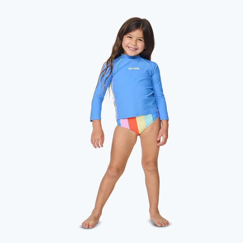 Gyerek úszópóló Rip Curl Sunshine Revival Rashie cornflower blue 7