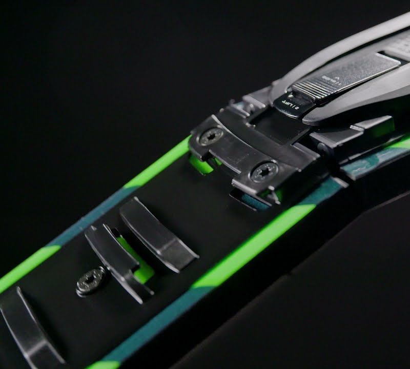 Férfi összecsukható síléc Elan VOYAGER BLACK fekete + EMX 12 AARHLK20 15