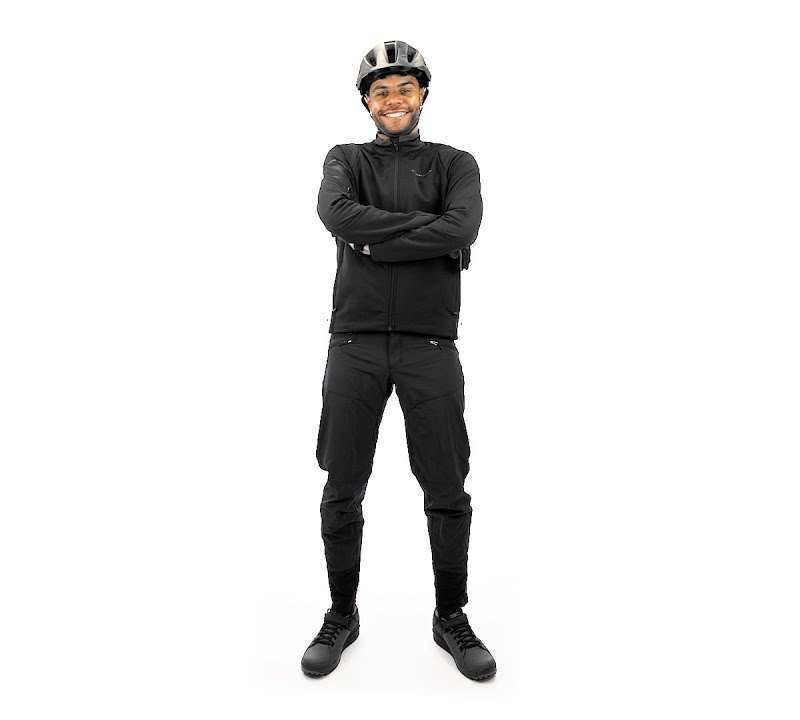 Férfi kerékpáros dzseki Endura Singletrack Softshell black 11