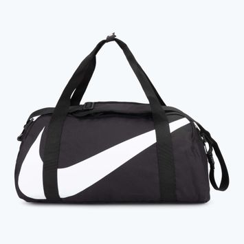 Nike Gym Club 25 l fekete/fekete/fehér gyermek edzőtáska