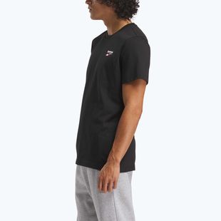Férfi Reebok Identity Small Logo Tee fekete/fehér/vektor piros póló