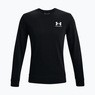 Under Armour férfi edzőpulóver Rival Terry LC Crew fekete 1370404-001