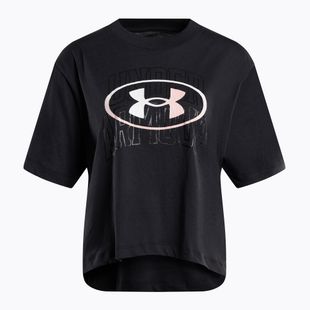 Under Armour Live Novelty női edzőpóló fekete 1369881-001