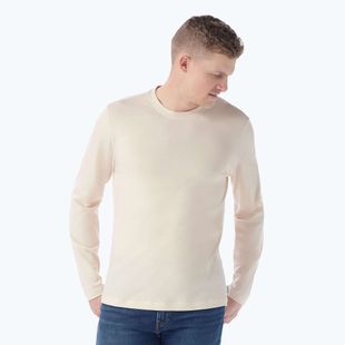 Férfi hosszú ujjú túrafelső Smartwool Perfect Crew almond