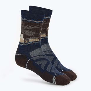 Smartwool Hike Light Cushion Mountain Moose Crew zokni tengerészgyalogos zokni