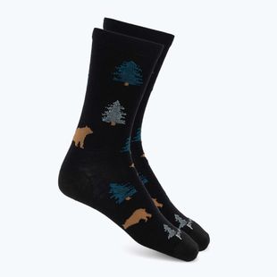 Zokni Smartwool Everyday Through The Trees Crew black