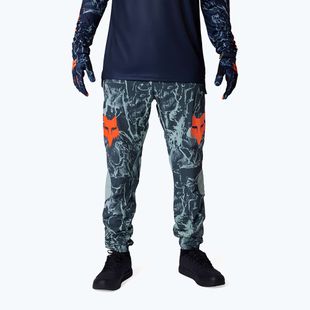 Férfi kerékpáros nadrág Fox Racing Ranger Image Print arctic blue