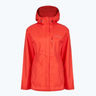 Női esőkabát Columbia Pouring Adventure III poppy red