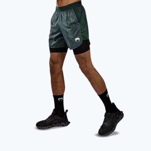 Férfi edzőshort Venum Technical 3.0 Training erdőzöld