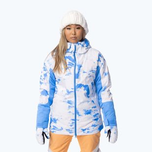 Női snowboard dzseki ROXY Chloe Kim azúrkék felhők ROXY Chloe Kim azúrkék felhők