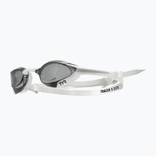 TYR Tracer-X Elite Racing füst/fehér úszószemüveg LGTRXEL_072
