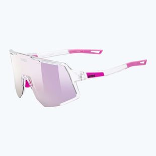 Napszemüveg UVEX Sequenze clear/mirror pink