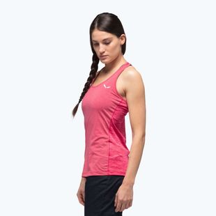 Salewa női trekking póló Agner Hybrid Dry Tank rózsaszín 00-0000027705