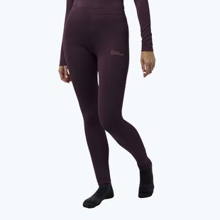 Női Jack Wolfskin Infinite Warm thermo nadrág amarant
