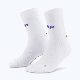 Női zokni CEP Ultralight Mid Cut 4.0 white