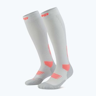 Női kompressziós zokni CEP Run Tall 5.0 grey