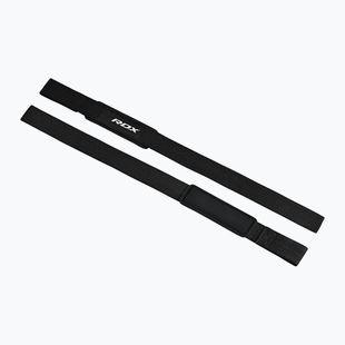 RDX Single Strap súlyemelő hevederek fekete WAN-W1B+