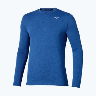 Férfi futó hosszú ujjú Mizuno Core Impulse Tee sodalit kék