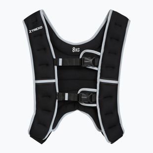 XTREXO súlyozott edző mellény fekete WV-08