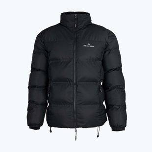 Férfi hőszigetelt kabát BERGSON Snowy Wolf Micro-Therm fekete