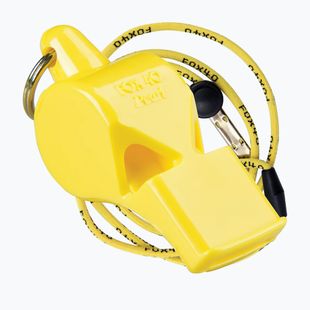 Síp zsinórral Fox 40 Pearl Safety sárga 9703