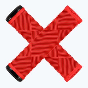 Kormány markolat Lizard Skins Single-Clamp Strata candy red